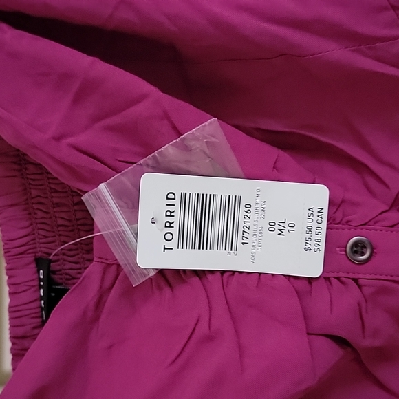 Torrid Women's Midi Dress - M/L - Picture 3 of 6